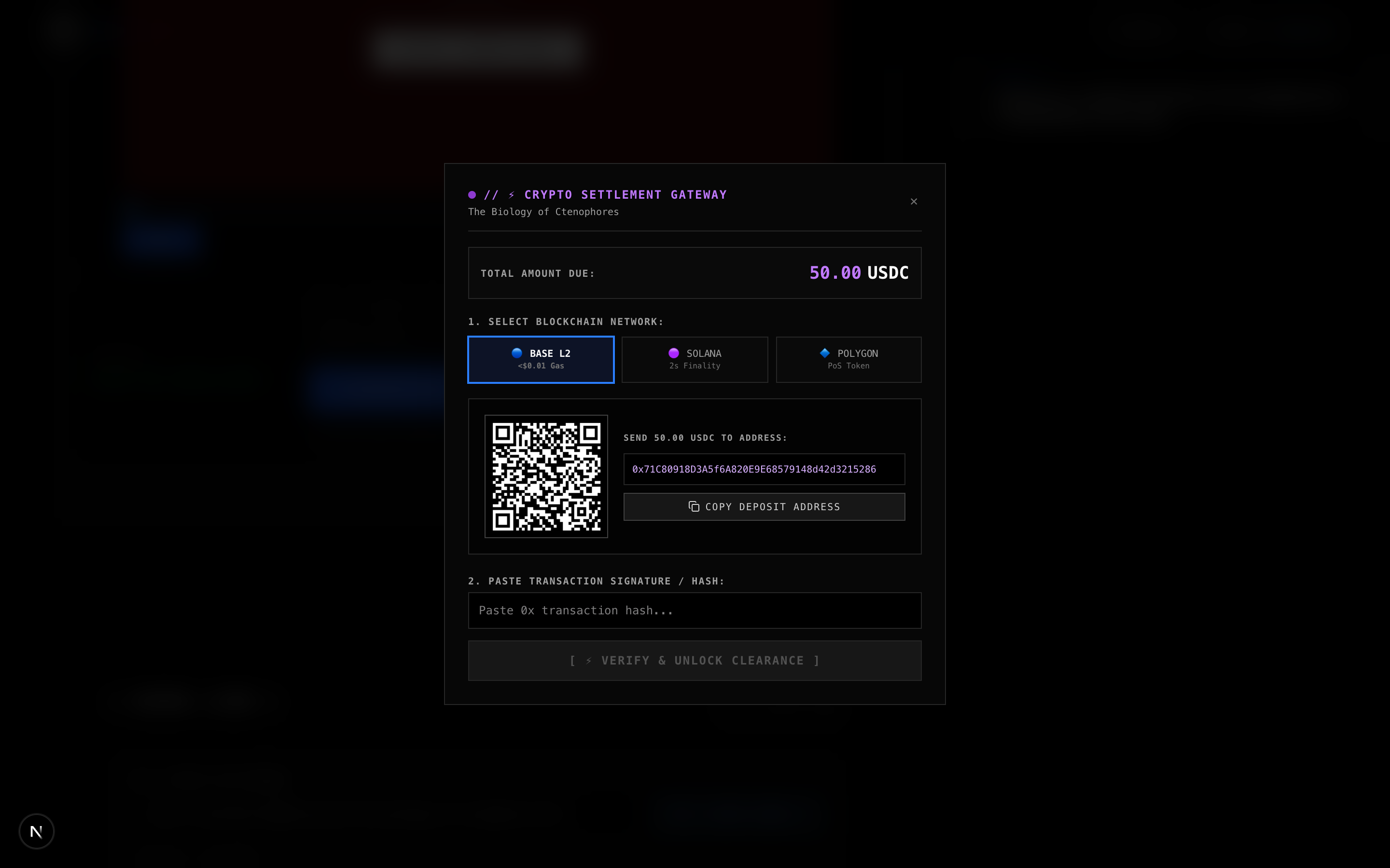 Multi-Rail Crypto and Fiat Checkout Terminal