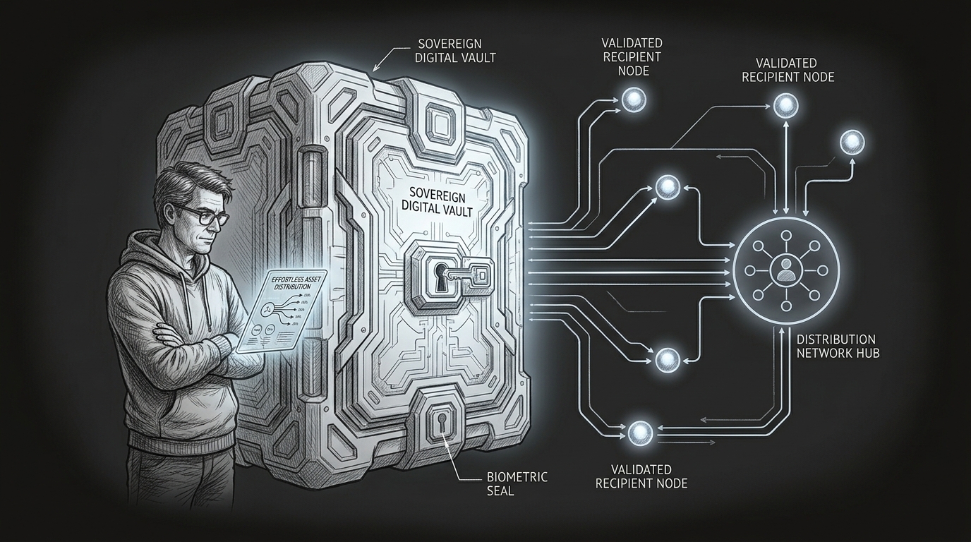 Self-Actualized Vendor Operative: Sovereign Distribution